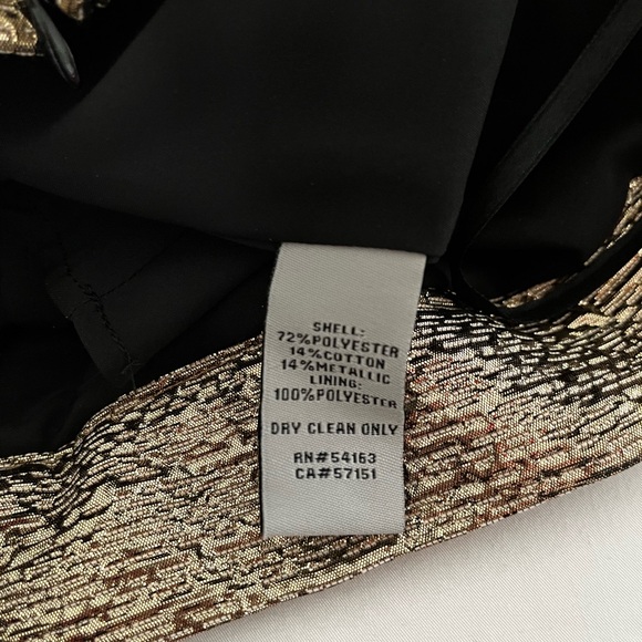 Eliza J Midi Bronze A-Line Skirt with Pockets - Picture 6 of 12